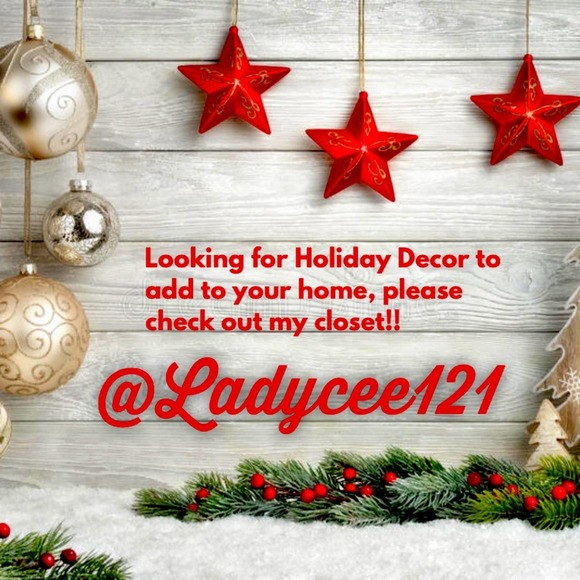 None Other - Looking for Holiday Decor? Please check out my closet, @Ladycee121